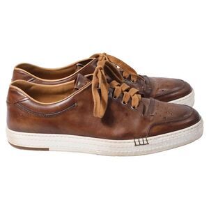 Berluti Playtime Sneakers in Brown Leather